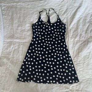 OV Polka Dot Exercise Dress Size Small